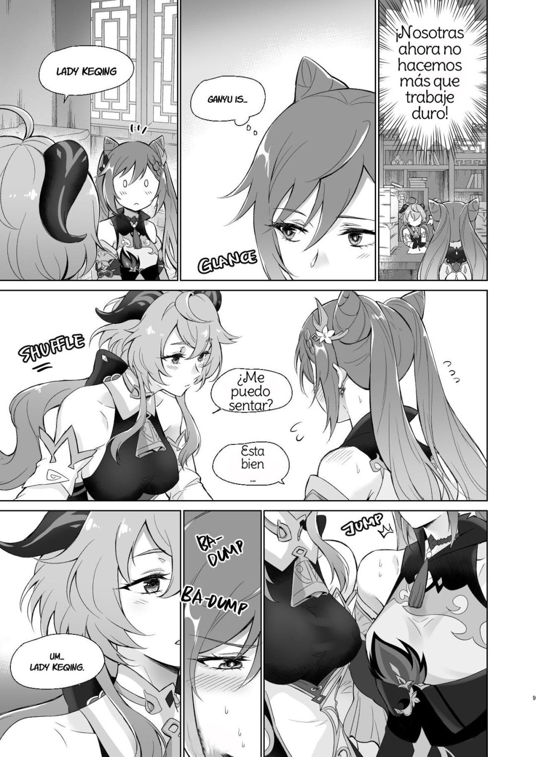 Comic Porno Ganyu To Ecchi Ga Shitai! - Sleep With Me, Ganyu (#7)
