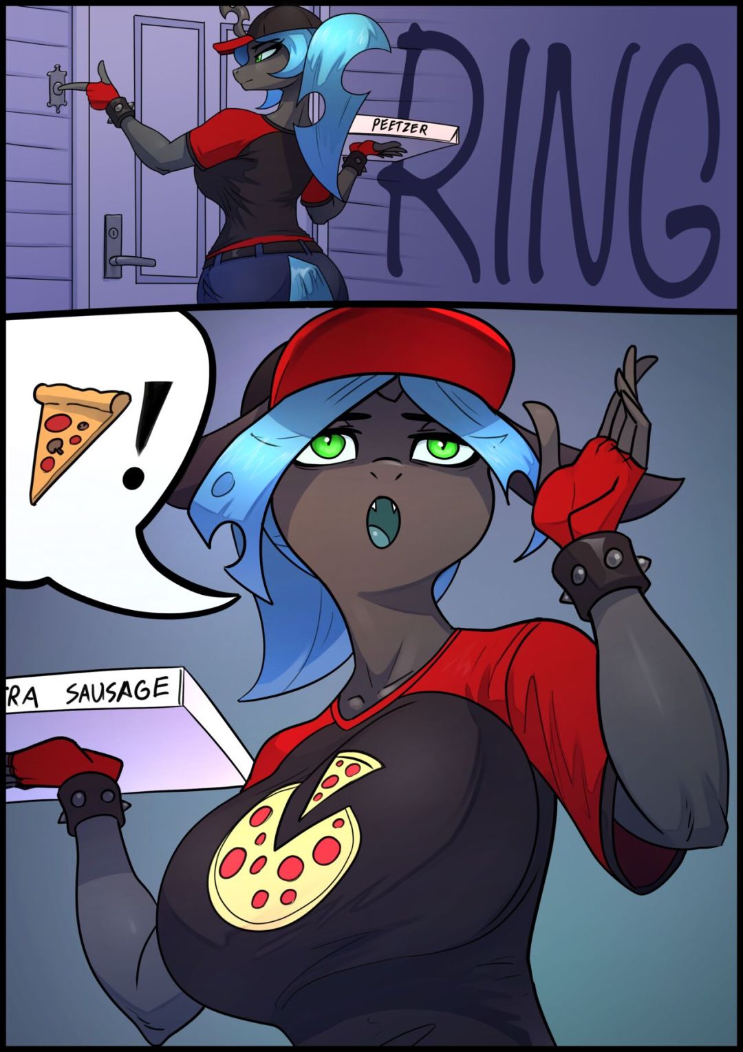 Comic Porno de Pizza Delivery - TastyNoods (#1)