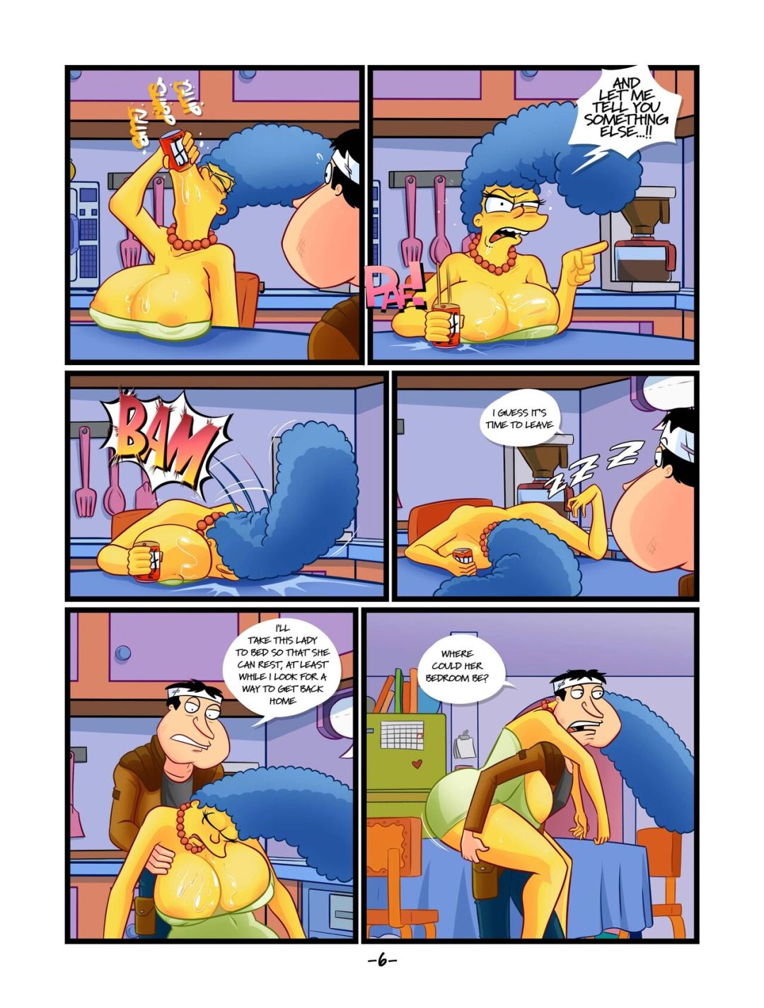 Comic Porno Quagmire - Into The Multiverse 2 (#6)