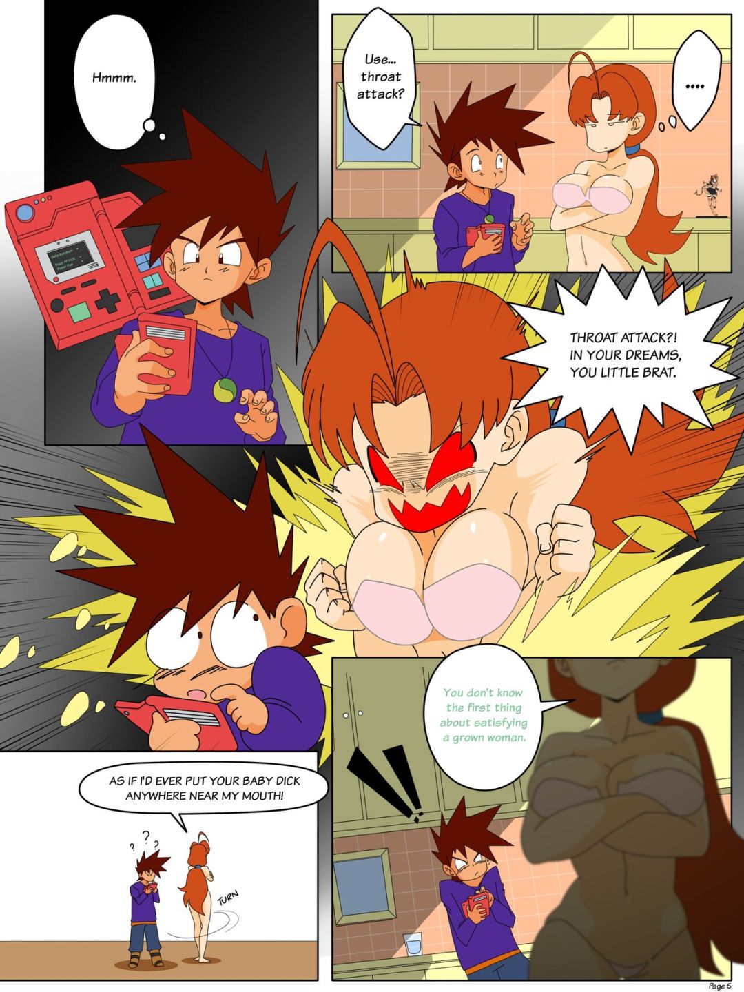 Comic Porno Training Delia - Botbot (#6)