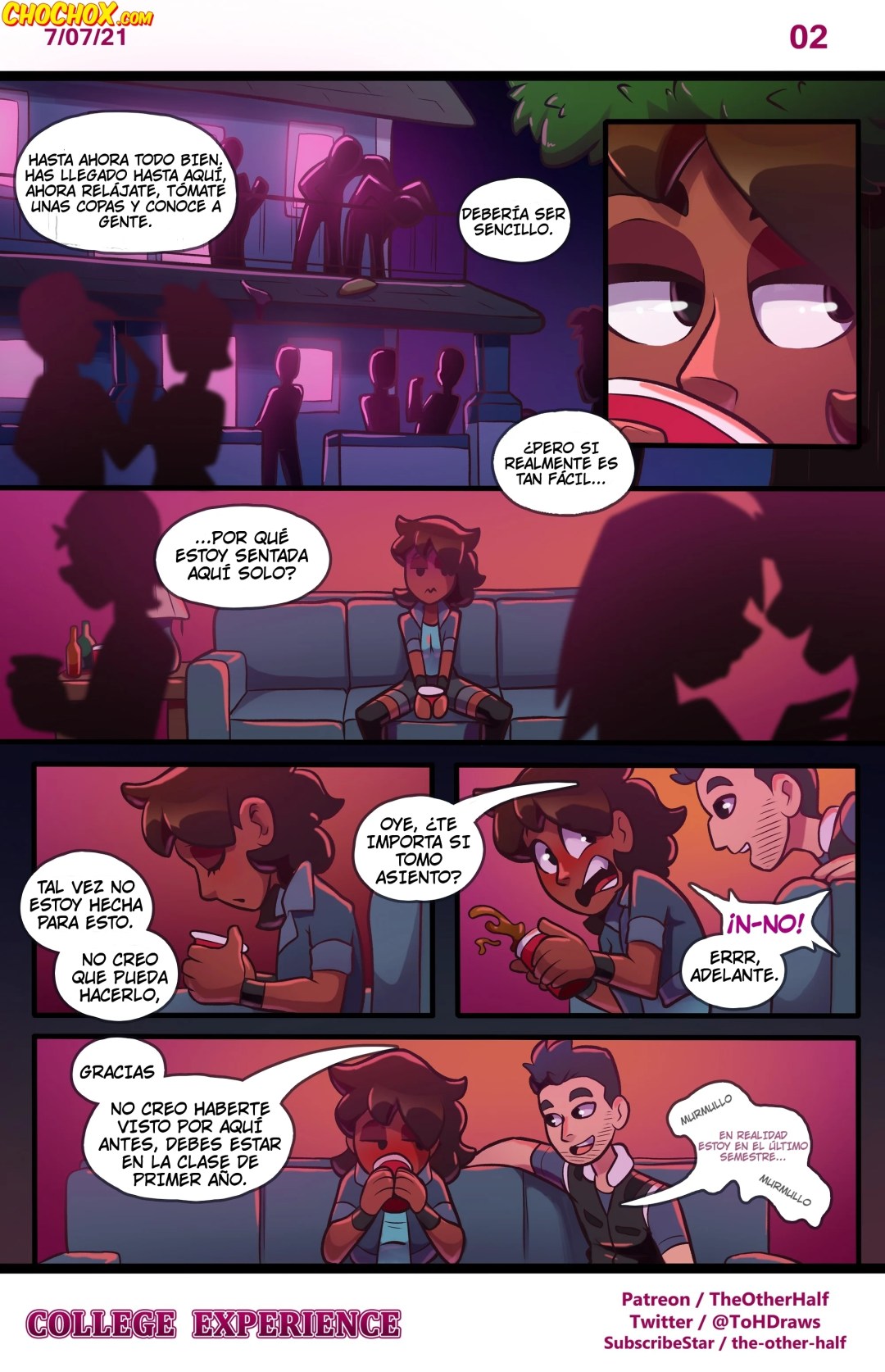 Comic Porno College Experience - TheOtherHalf (#4)