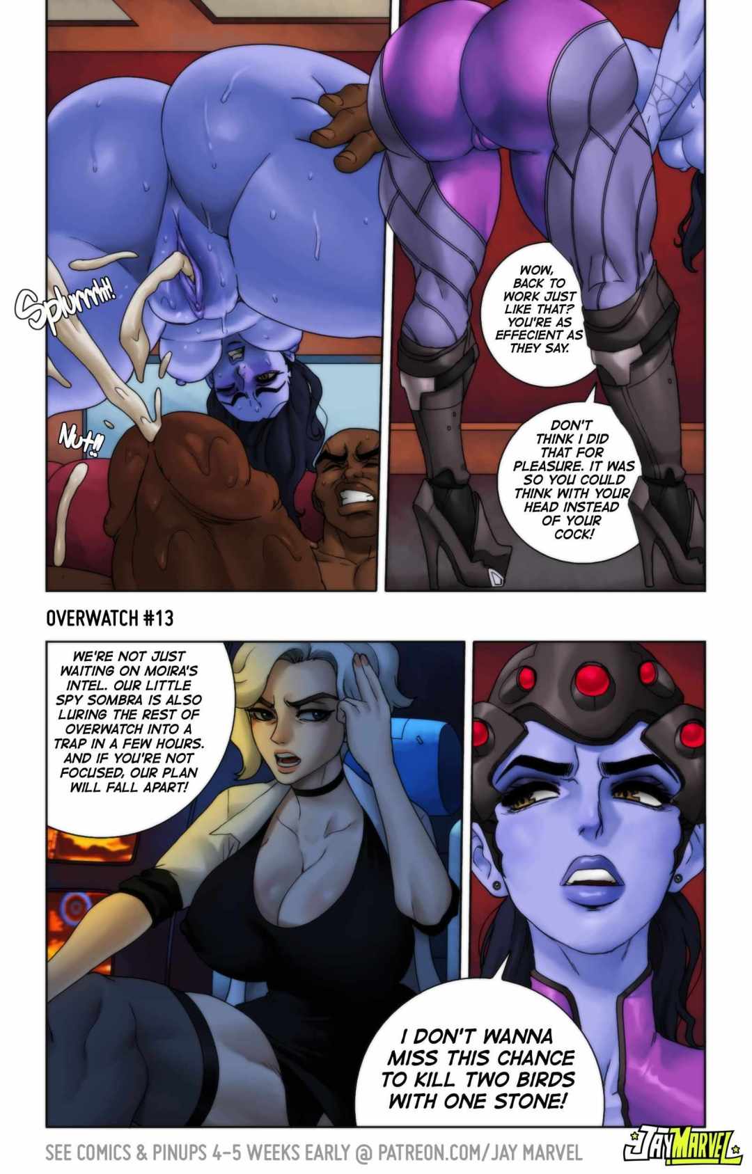 Comic Porno de Overwatch Comic - Jay-Marvel (#13)