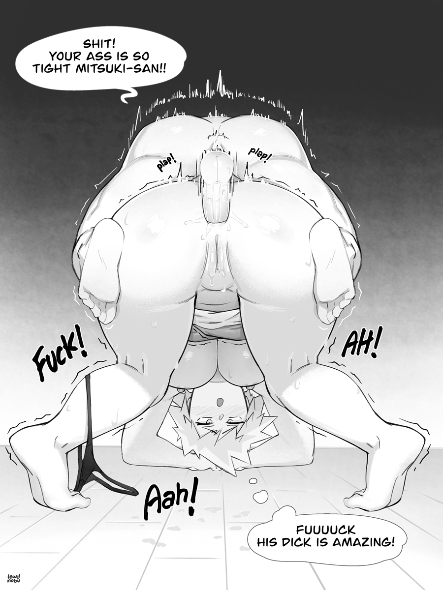Comic Porno Baku-Mama - Lewd Nobu (#6)