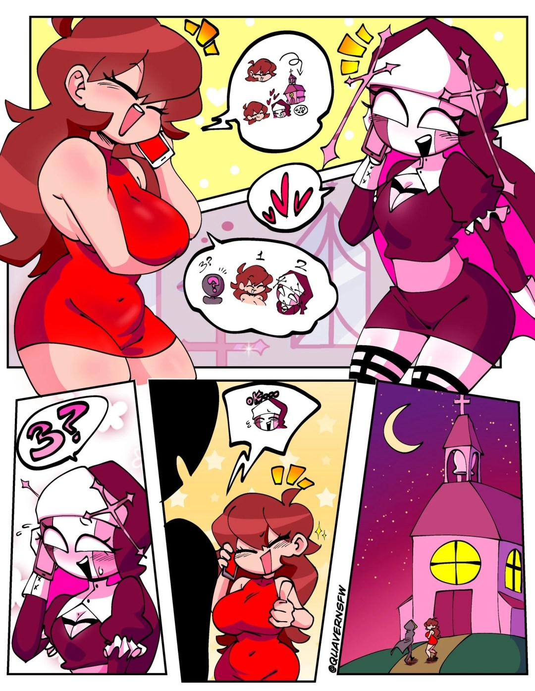 Comic Porno de Servente And Girlfriend 2 - QuaverNSFW (#1)