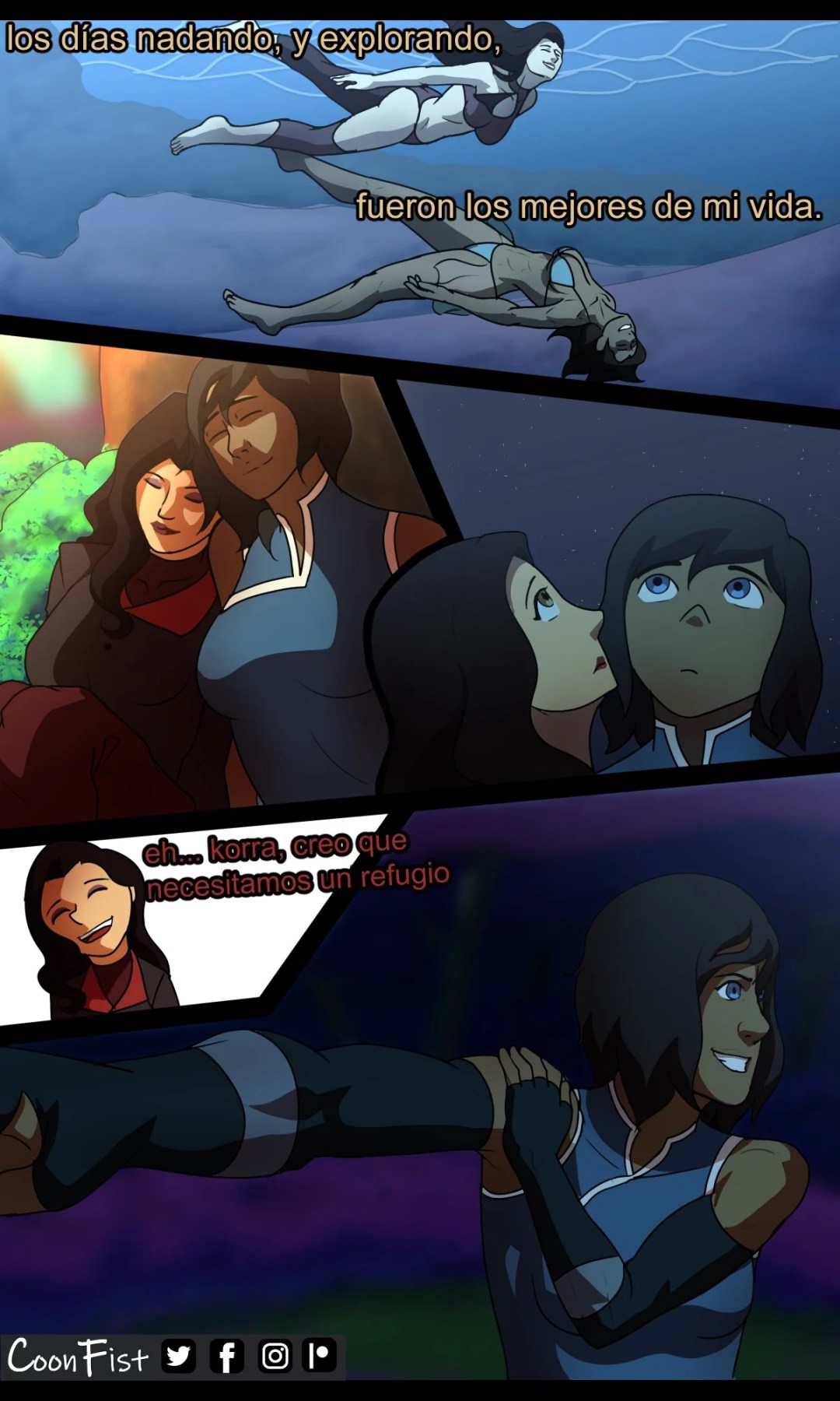 Comic Porno Dear Avatar - CoonFist (#3)