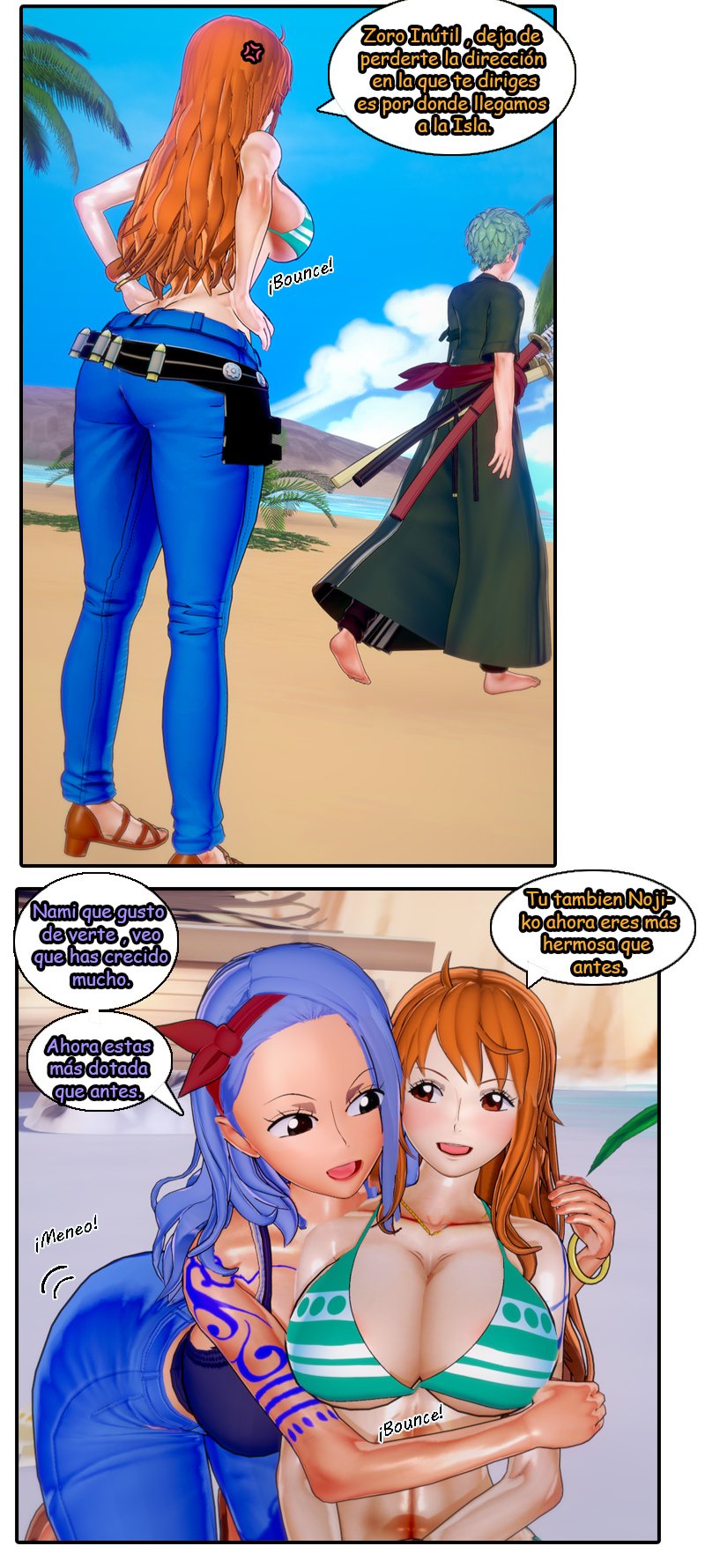 Comic Porno Diversion Y Placer En La Playa Del Cielo - NFT_Waifuz (#4)
