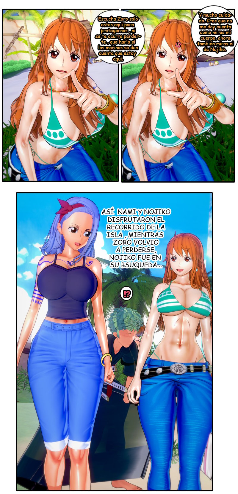 Comic Porno Diversion Y Placer En La Playa Del Cielo - NFT_Waifuz (#6)