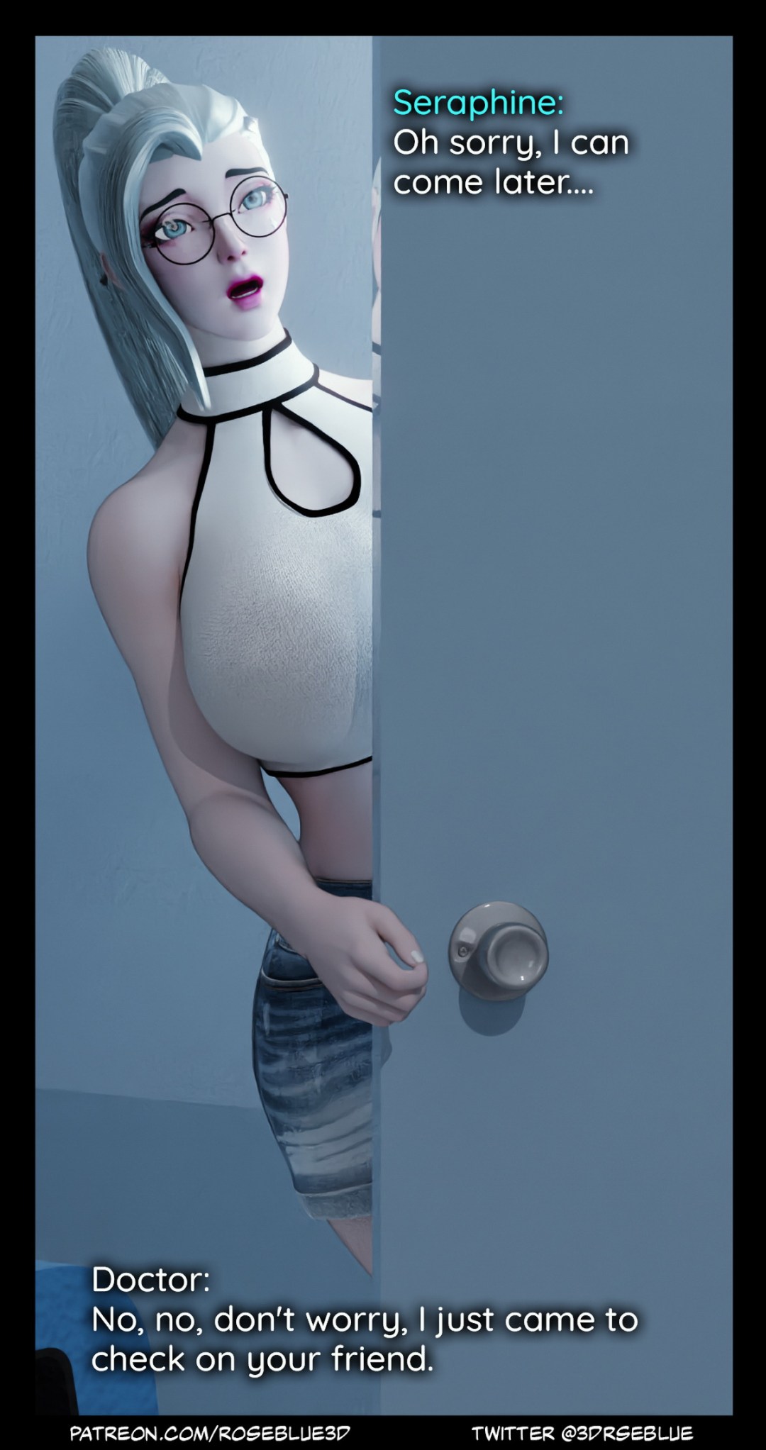 Comic Porno Seraphine Forbidden Love - RoseBlue3D (#3)