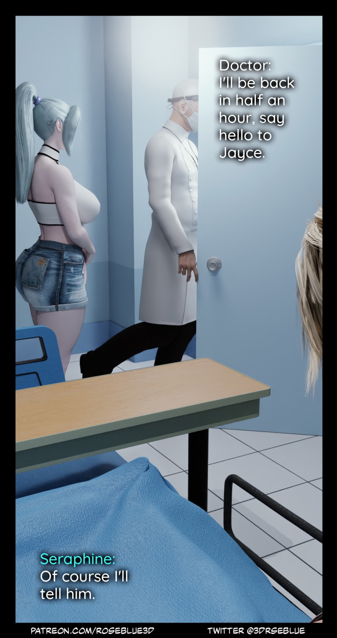 Comic Porno Seraphine Forbidden Love - RoseBlue3D (#4)