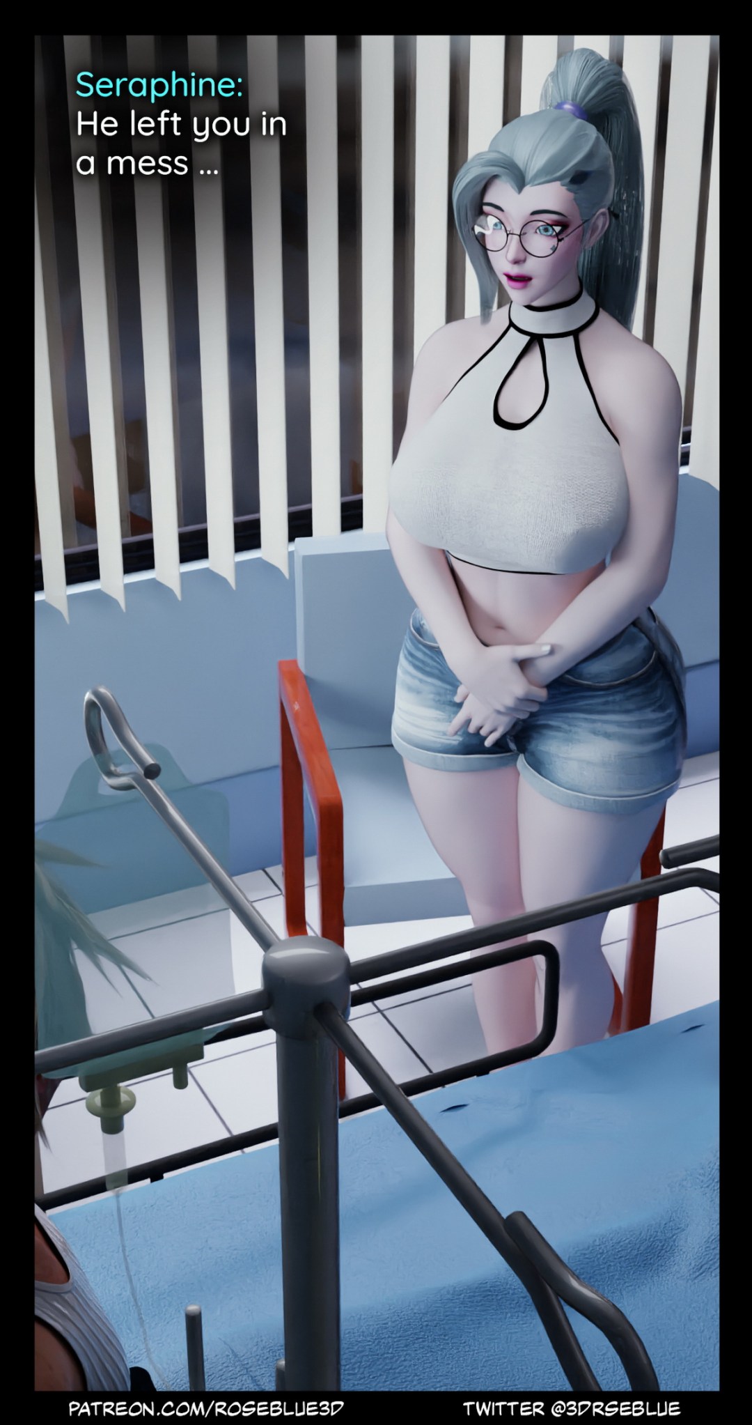 Comic Porno Seraphine Forbidden Love - RoseBlue3D (#6)
