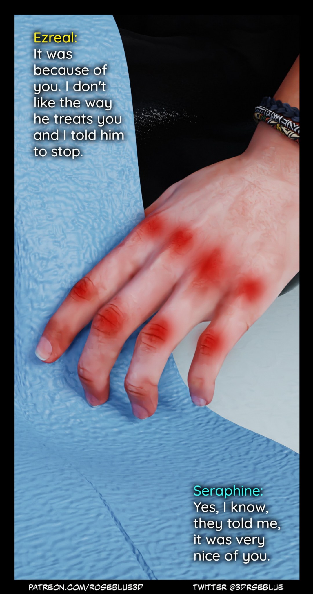 Comic Porno Seraphine Forbidden Love - RoseBlue3D (#7)