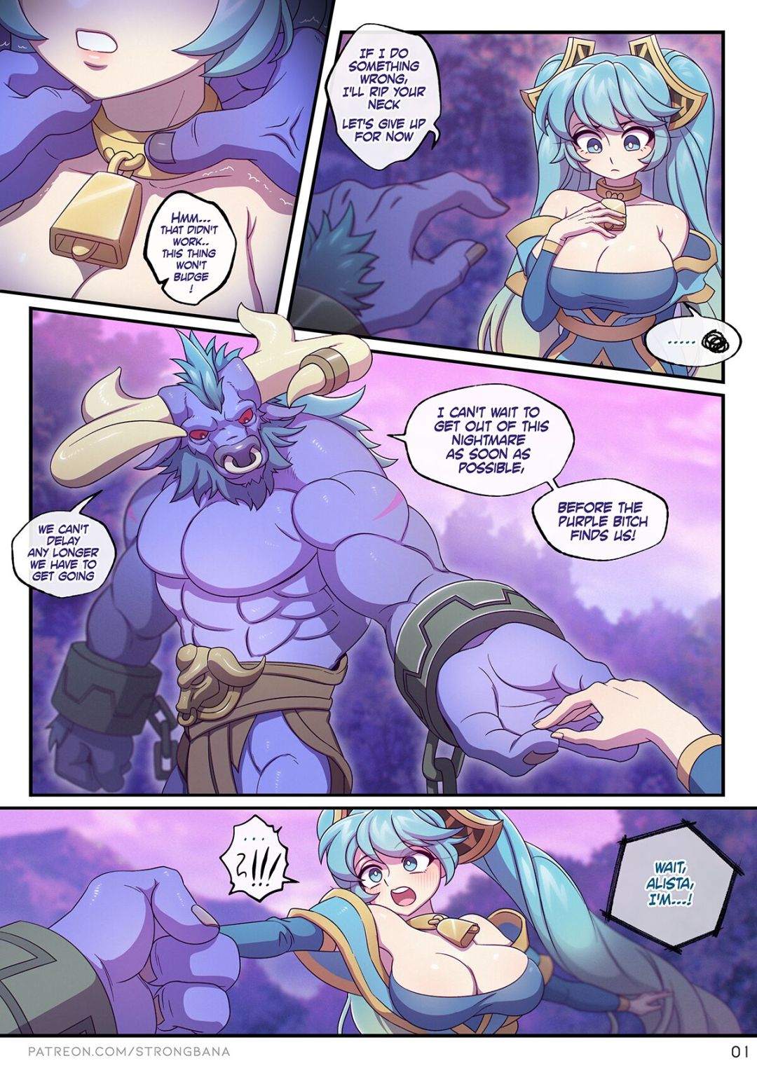 Comic Porno I NEED SOMETHING YOU HAVE - Strong Bana (#4)