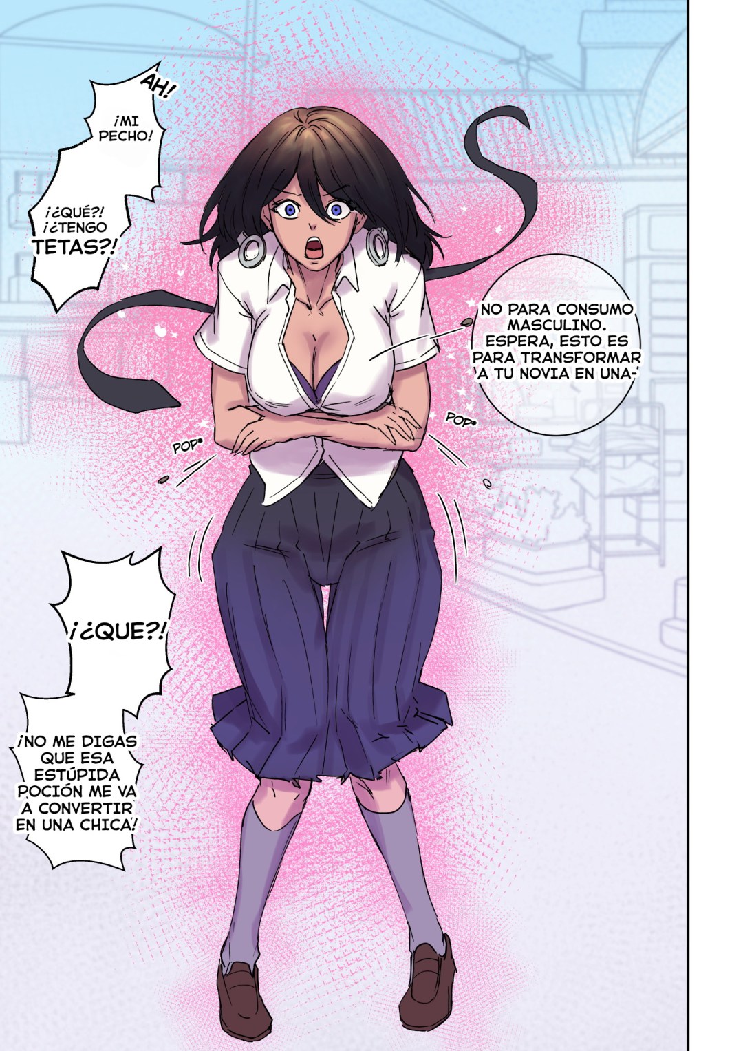 Comic Porno My Best Friend Turned Into A Gal Girl And Wants Me To Fuck Her (#6)