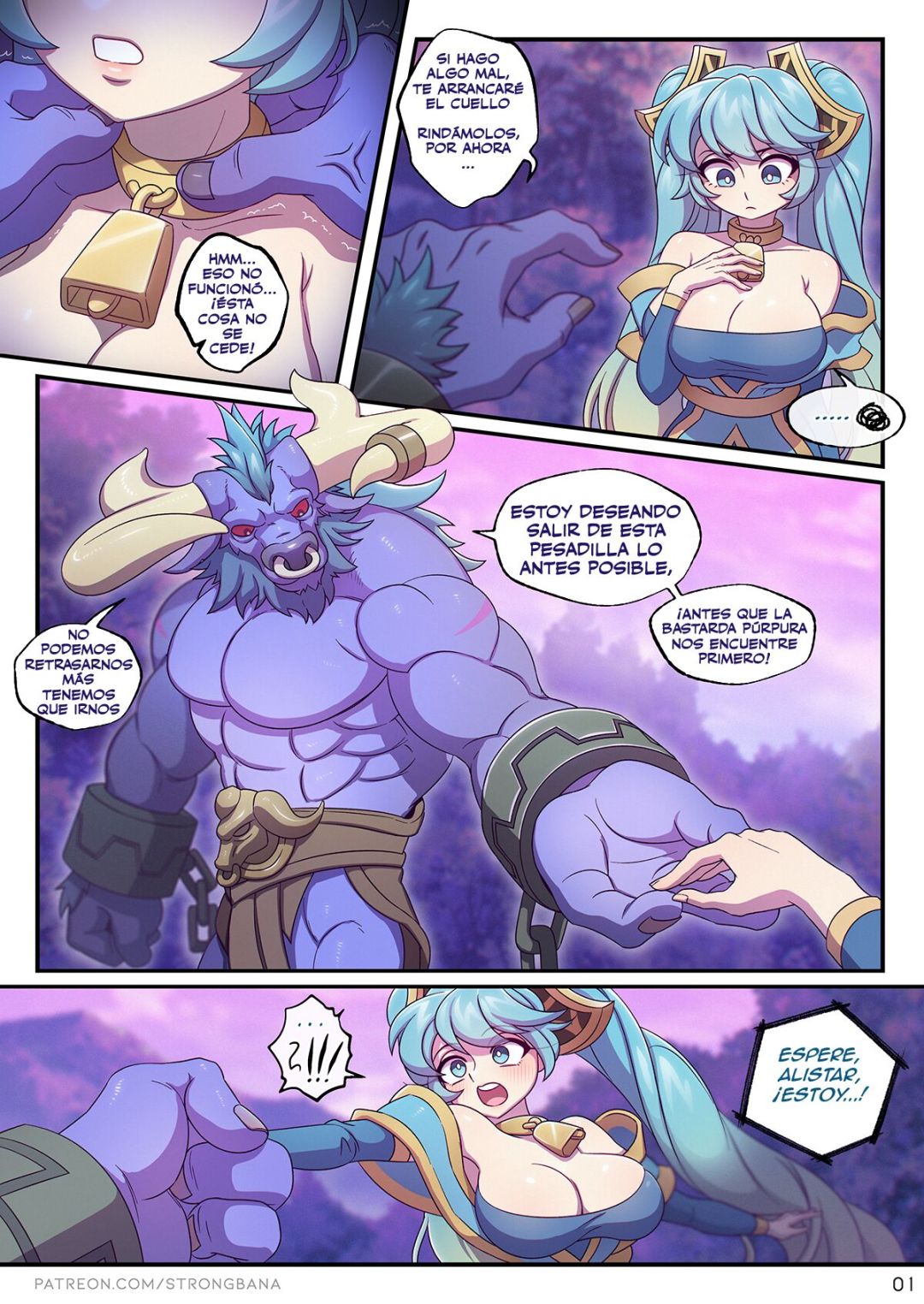 Comic Porno Necesito Algo Que Tu Tengas - Strong Bana (#4)