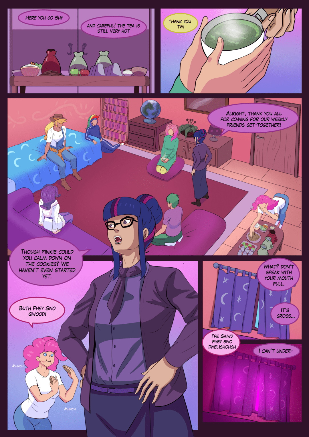 Comic Porno Pink World - Annon Mlp (#3)
