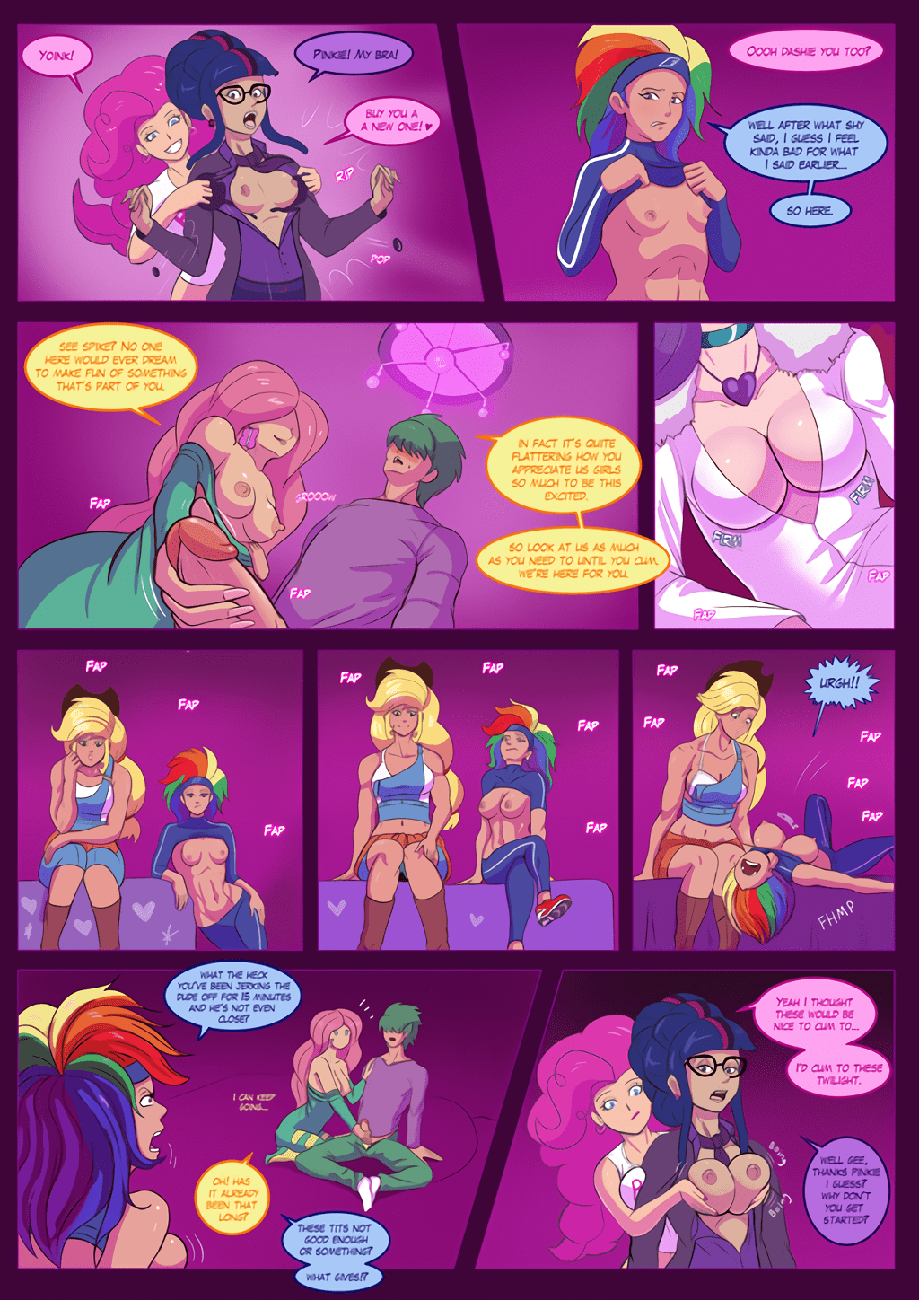 Comic Porno Pink World - Annon Mlp (#6)