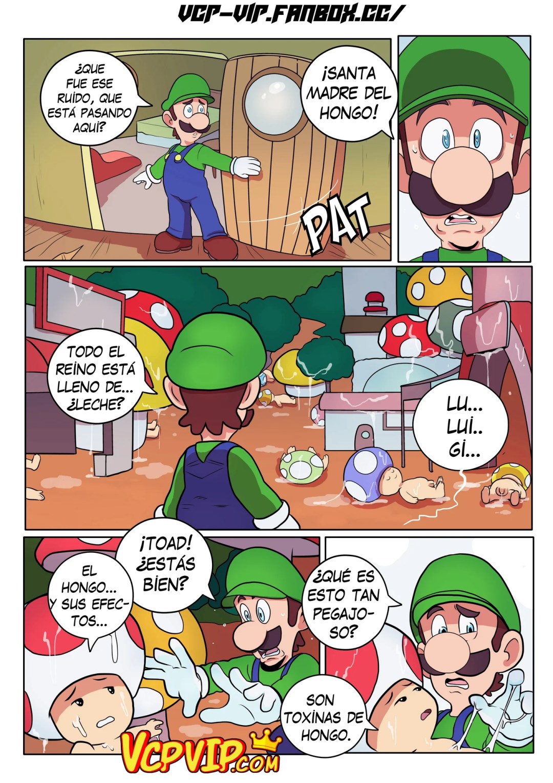 Comic Porno Fucker Mario Bro - Gansoman (#4)