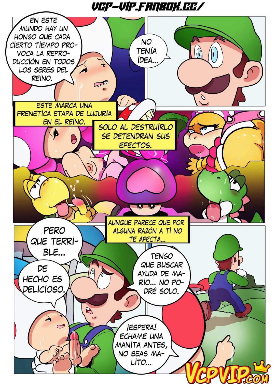 Comic Porno Fucker Mario Bro - Gansoman (#5)