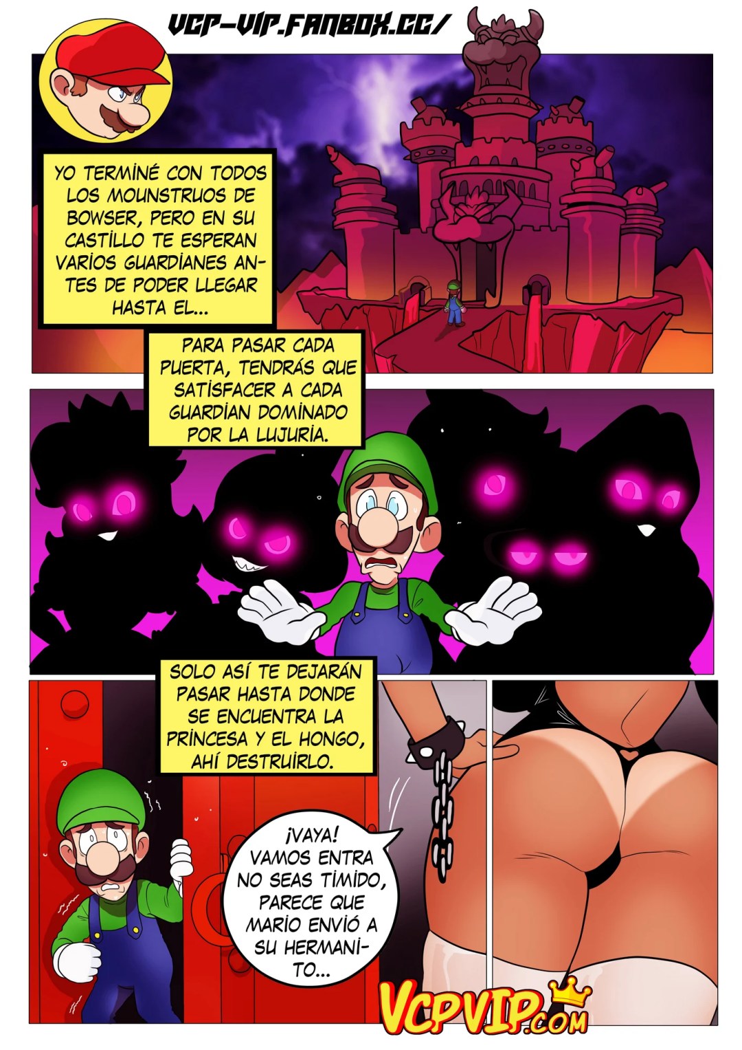Comic Porno Fucker Mario Bro - Gansoman (#7)