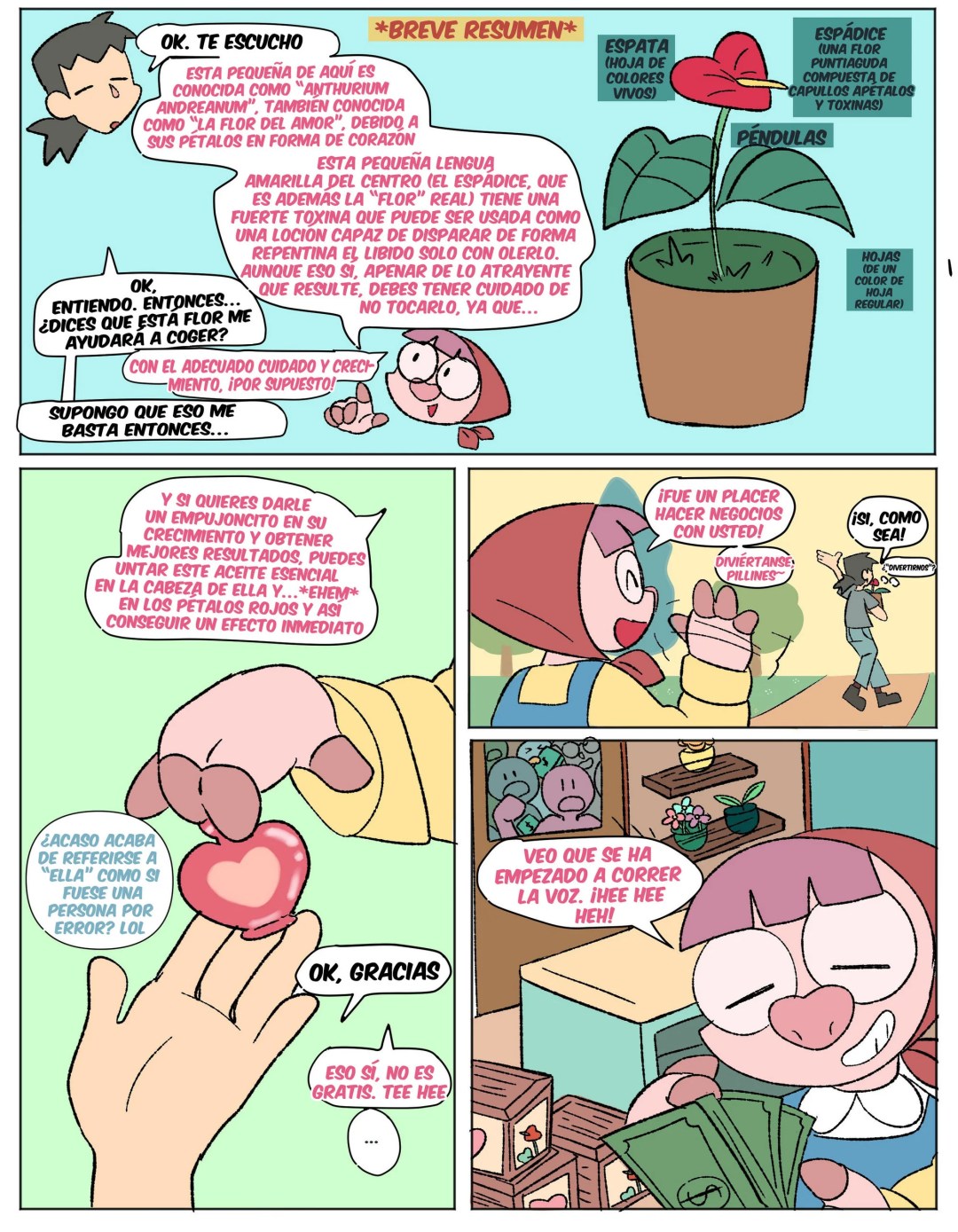 Comic Porno Tutu, La Flor - Asskoh (#6)