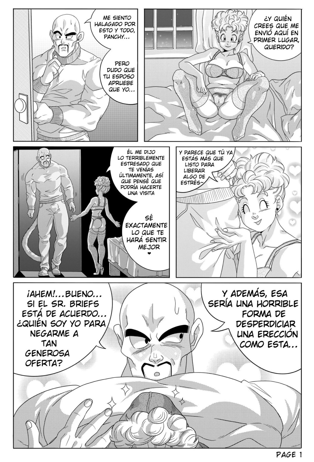 Comic Porno A Bald Move - Plumlewds (#3)