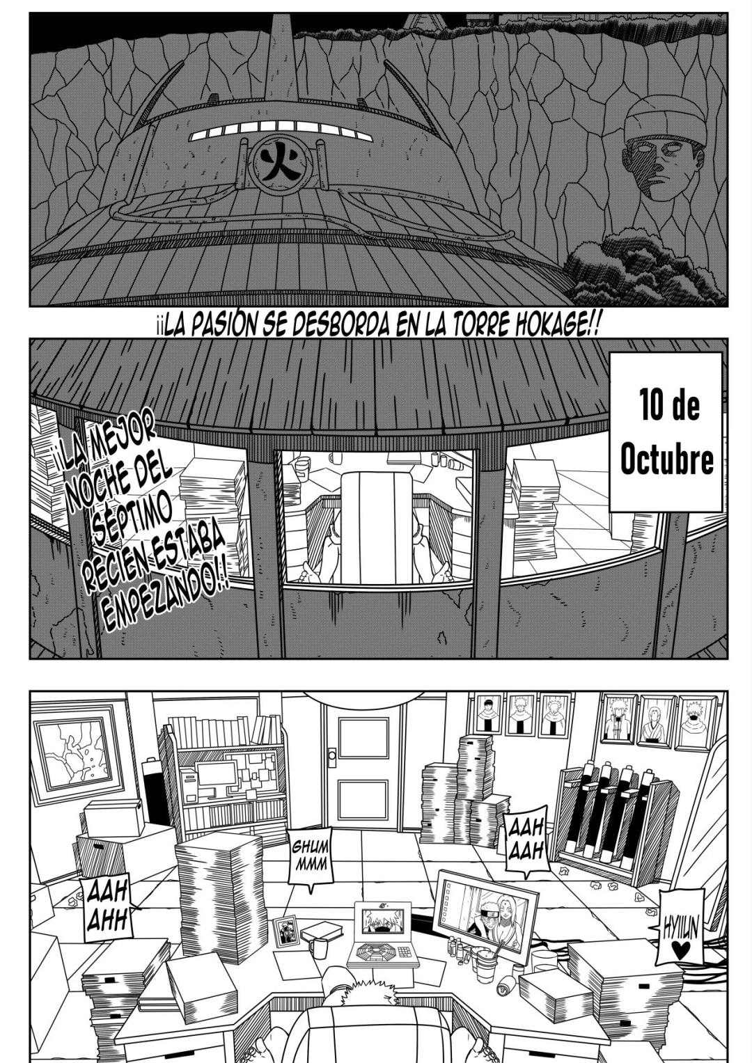 Comic Porno Trabajo De Oficina - NinRubio (#2)