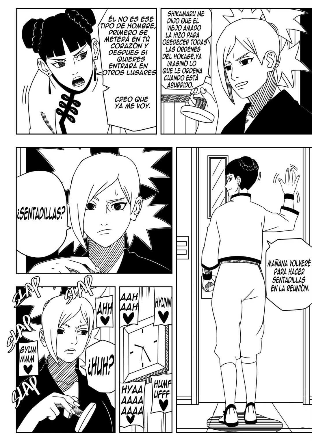 Comic Porno Trabajo De Oficina - NinRubio (#4)