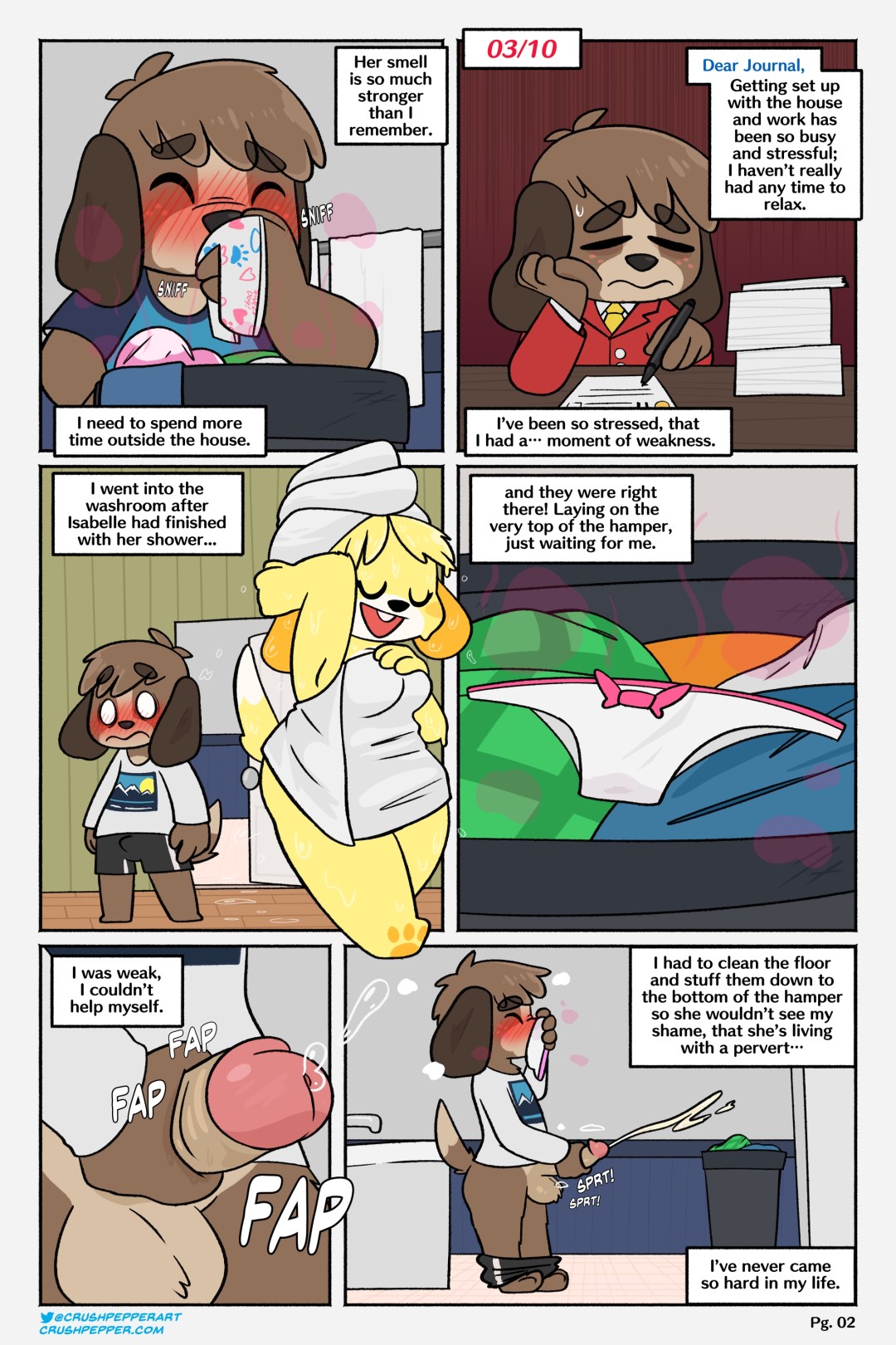 Comic Porno Digby’s New Horizon - CrushPepper (#3)