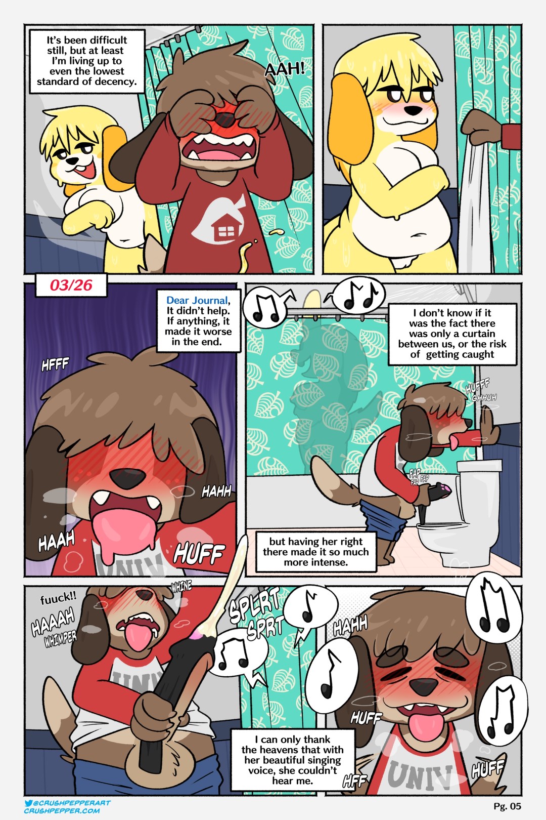 Comic Porno Digby’s New Horizon - CrushPepper (#6)
