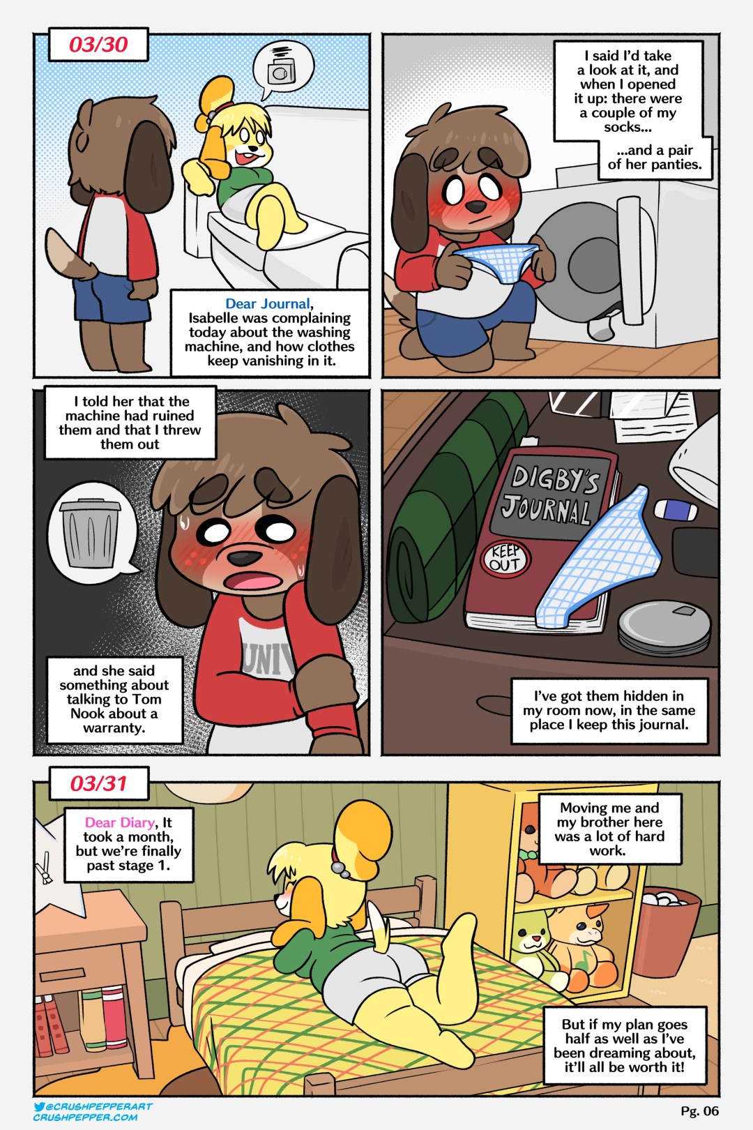 Comic Porno Digby’s New Horizon - CrushPepper (#7)