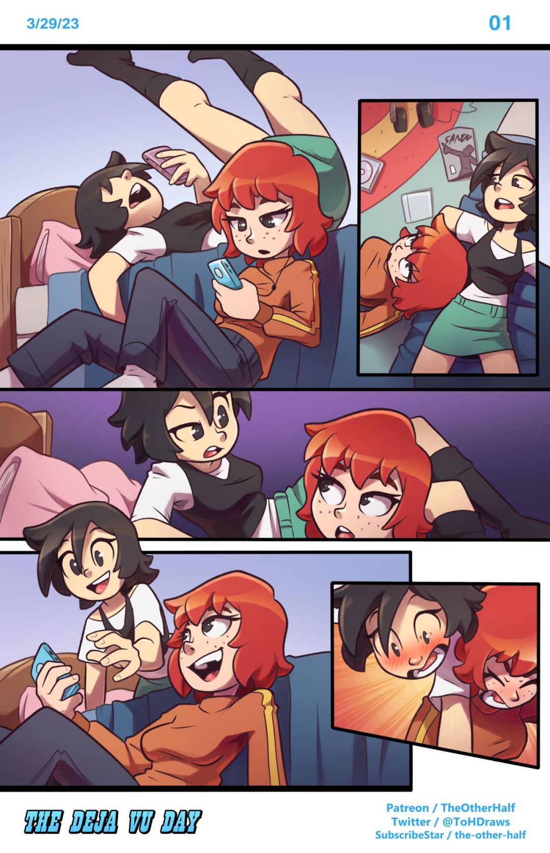 Comic Porno The Deja Vu Day - TheOtherHalf (#5)