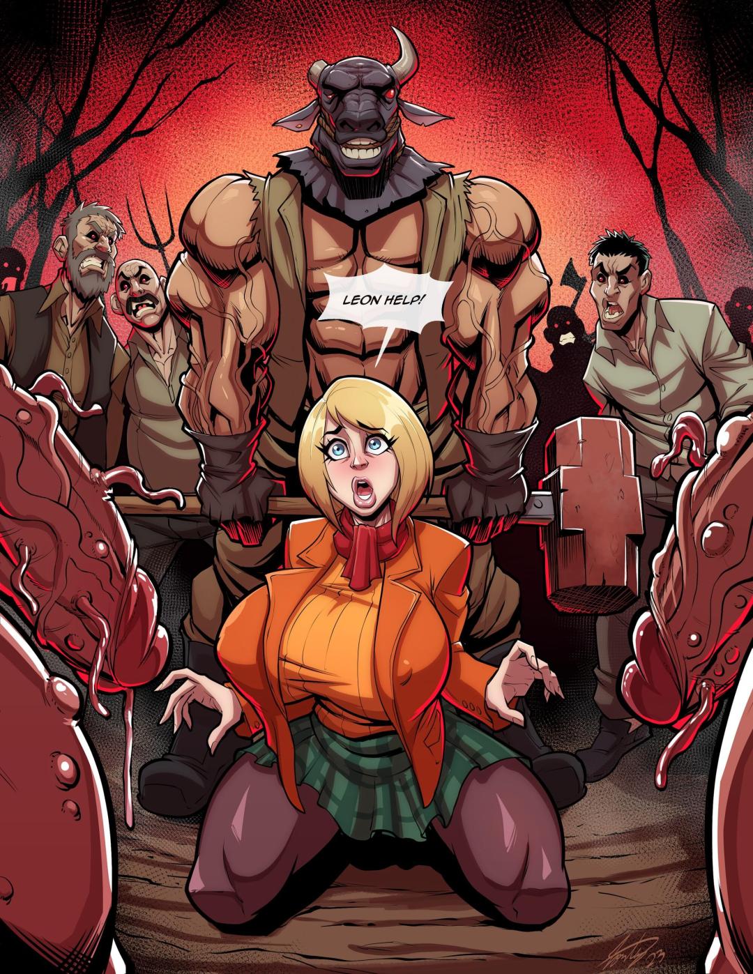 Comic Porno de La Indefensa Ashley - Fontez (#1)