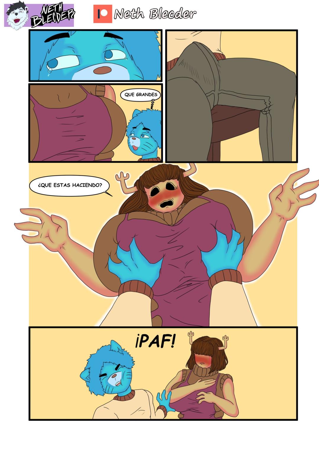 Comic Porno [Nethblecder] El Excitante Mundo De Gumball (The Amazing World Of Gumball) (#4)
