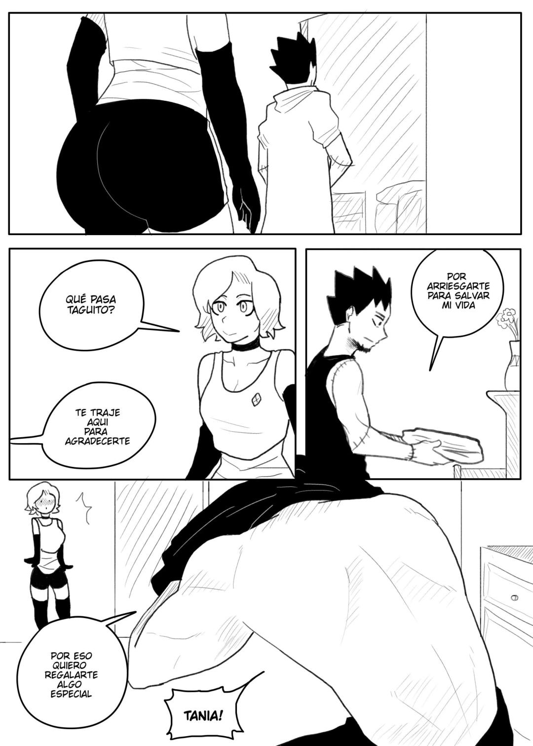 Comic Porno El Regalo De Tania - BoobzMaster999 (#4)