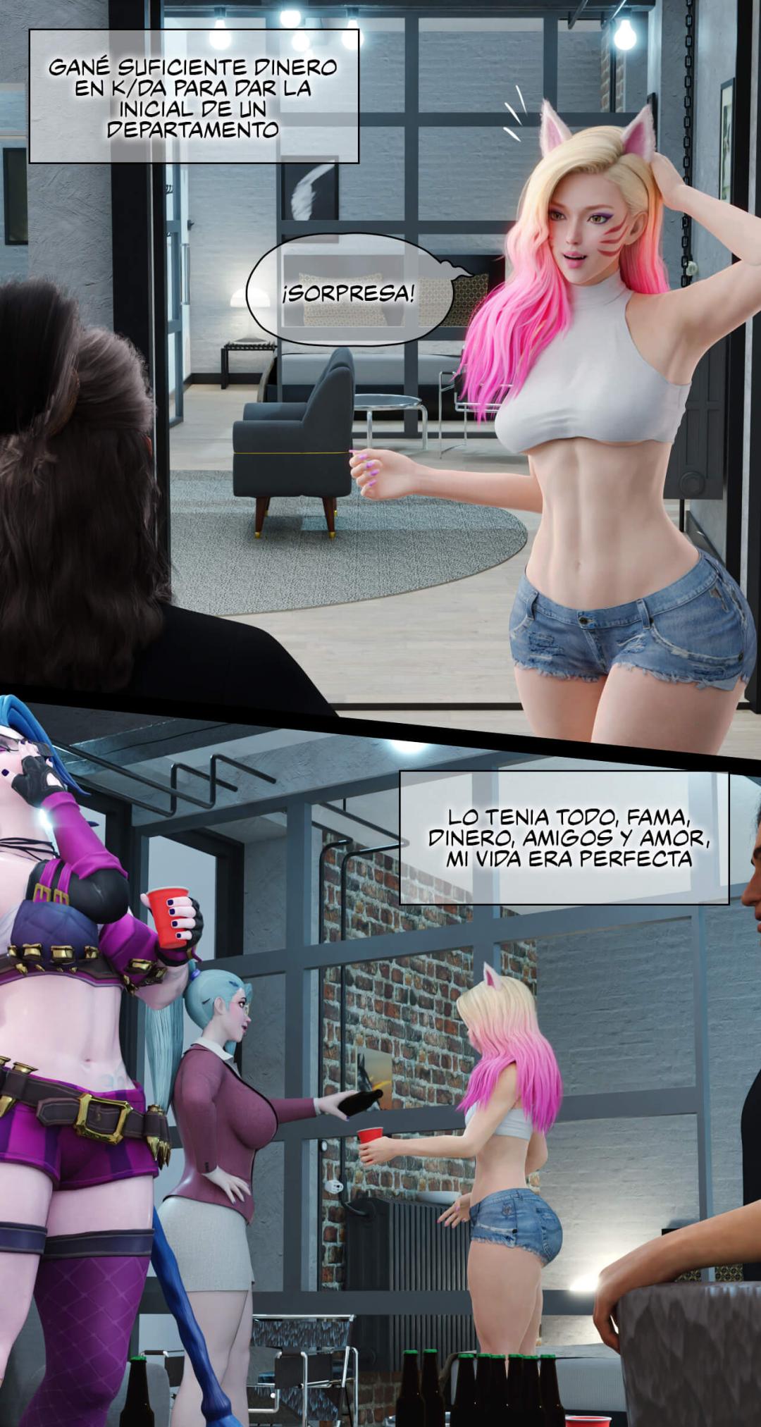 Comic Porno Ahri El Poder Del Amor - RoseBlue3D (#7)