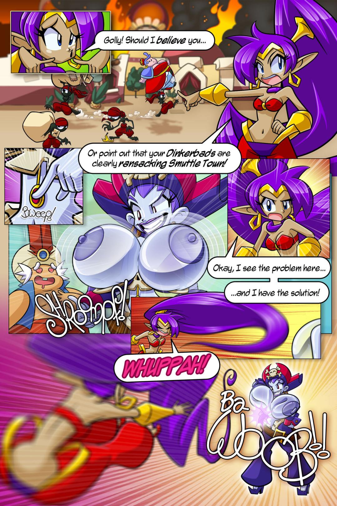 Comic Porno Sashae And The Buxom Buccaneer - Gnomeoo (#3)