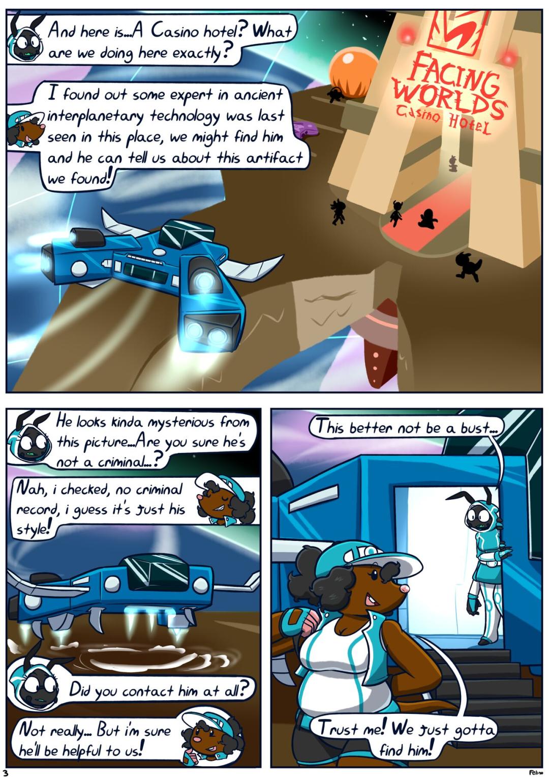 Comic Porno Out Of Luck - Felino (#4)