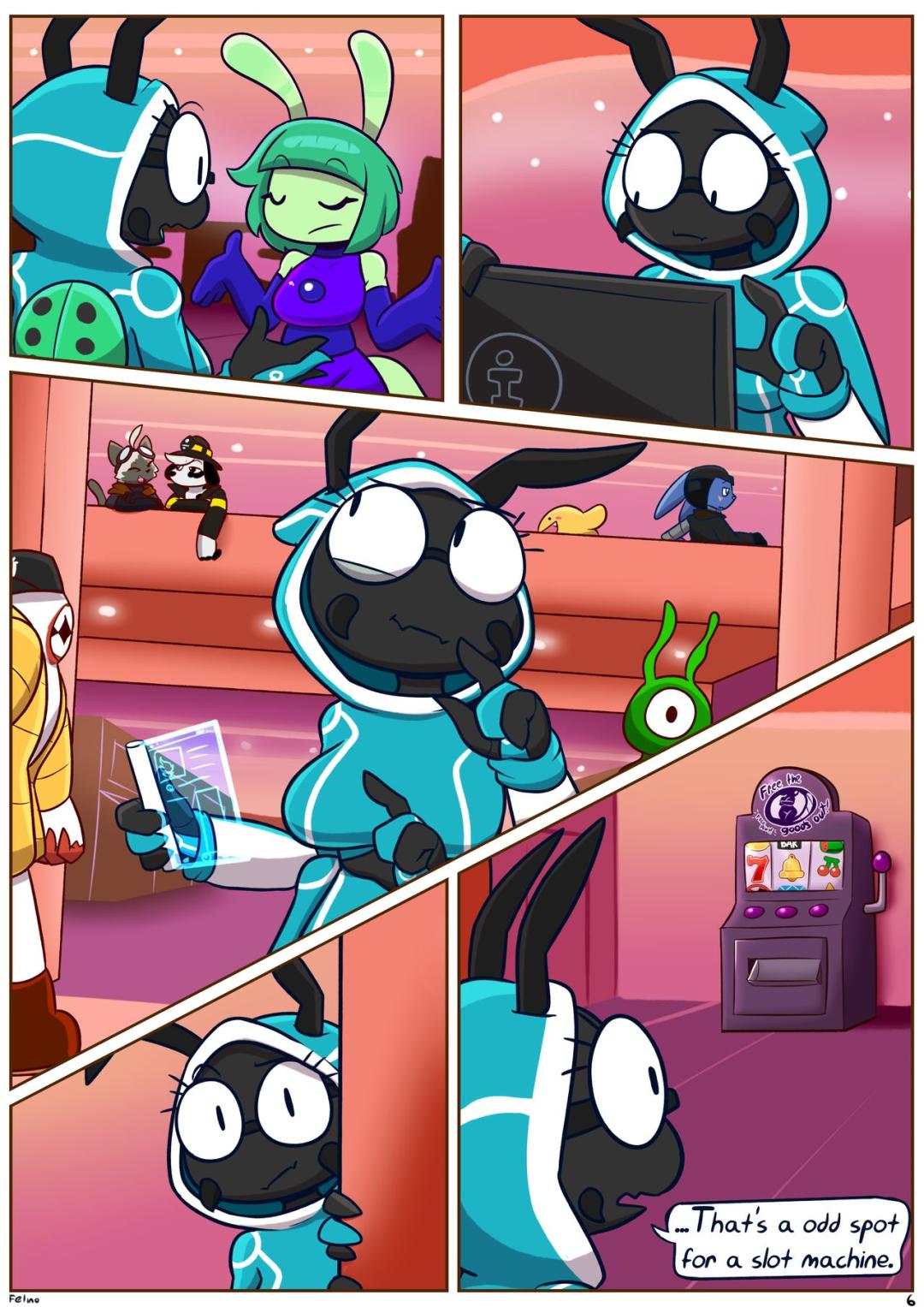 Comic Porno Out Of Luck - Felino (#7)