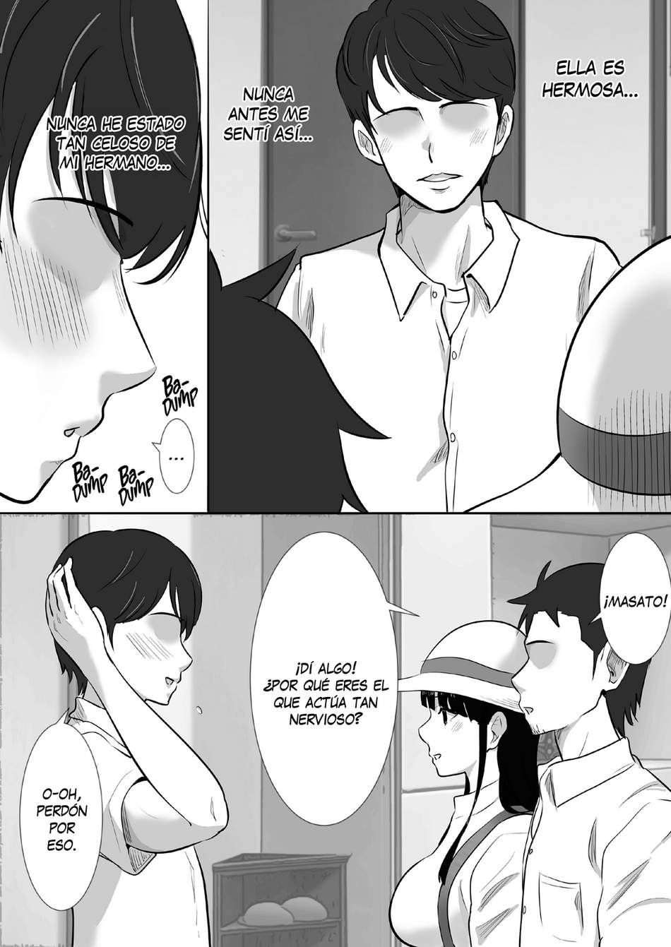 Comic Porno [Nibo Niboshi] Obligaciones Familiares - Como Llegue A Aparearme Con La Esposa De Mi Hermano (#3)