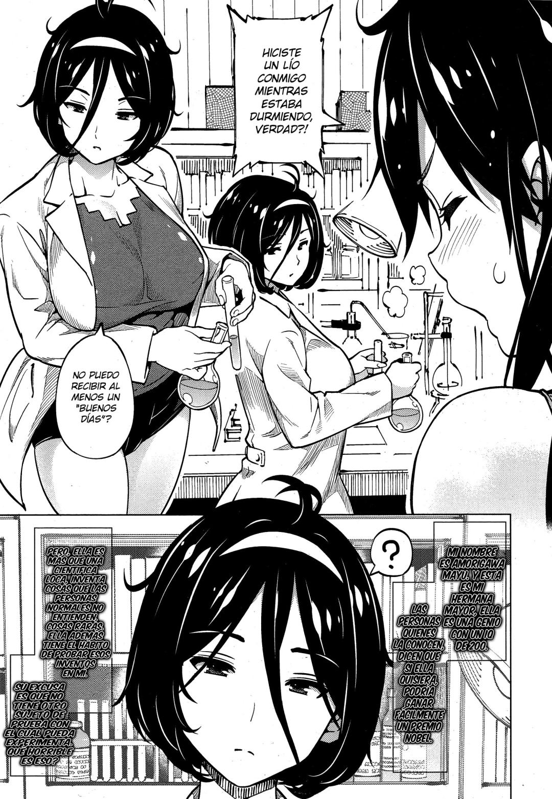 Comic Porno [Sanagi Torajirou] Experimento De Hermanas (#3)