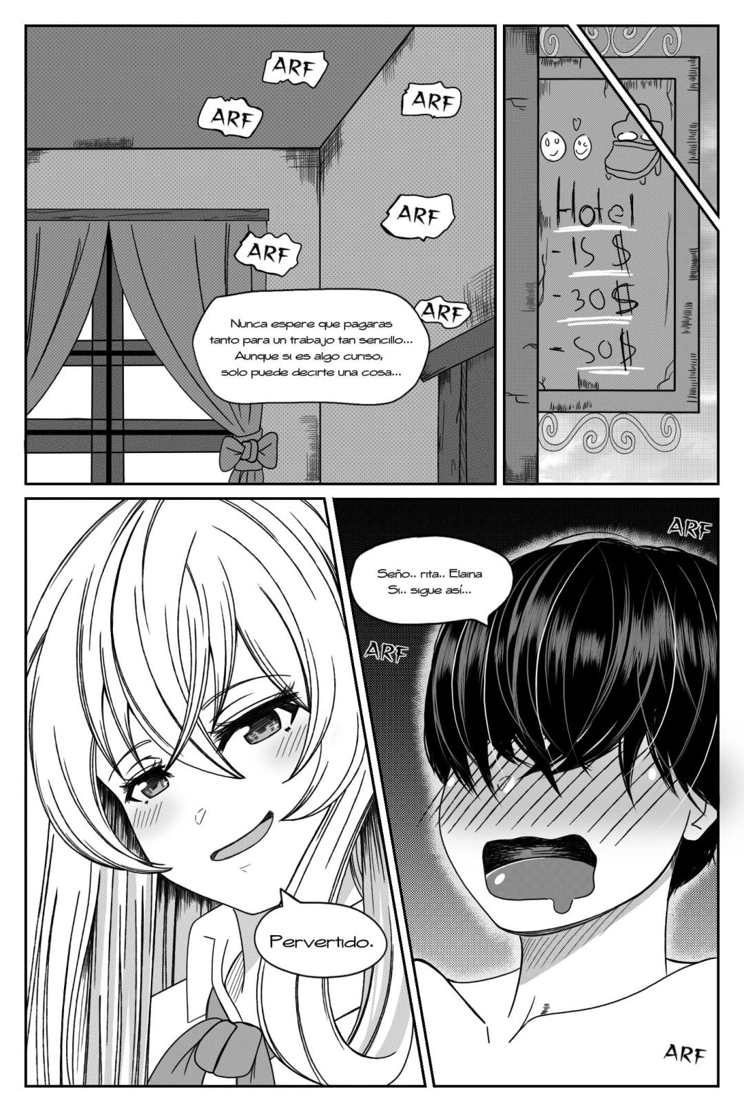 Comic Porno Elaina Necesita Dinero - Hiki (#5)