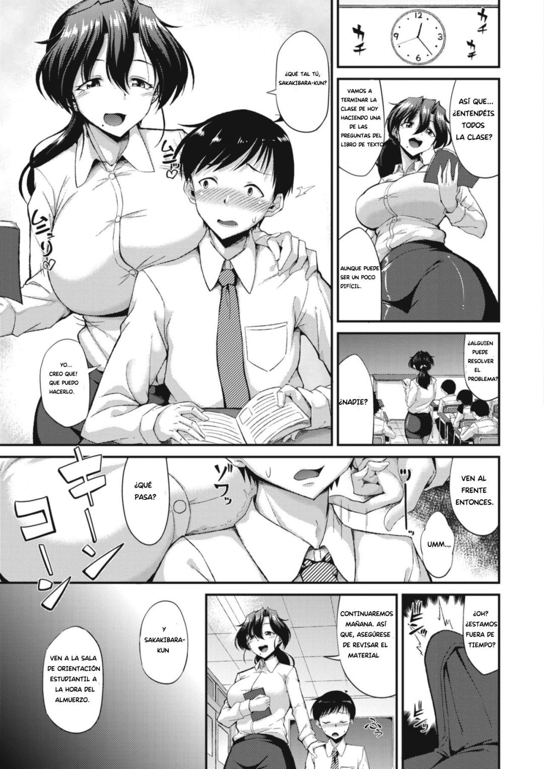 Comic Porno [Nokoppa] Yuuka-Sensei No Seikatsu Shidou (#3)