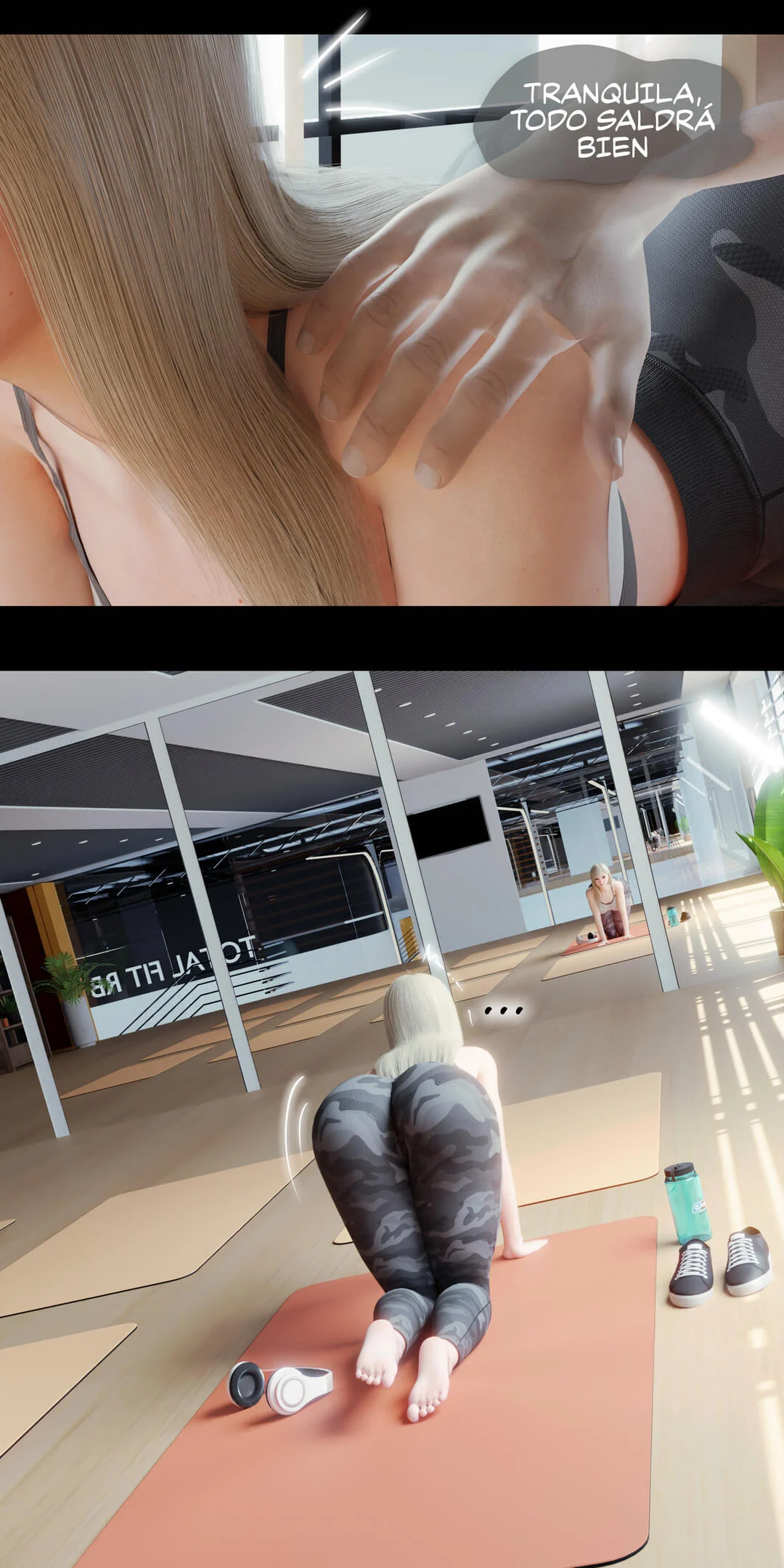 Comic Porno My Neighbor’s Widow 4 - RoseBlue3D (#6)