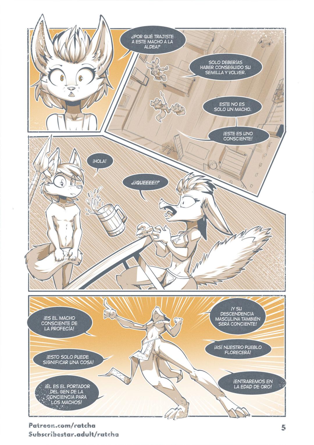 Comic Porno [Ratcha] Reincarnated In Another World As A Furry Fox (Furry Porn) (#5)