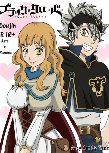 [CecyArtByTenshi] Asta X Mimosa (Black Clover)