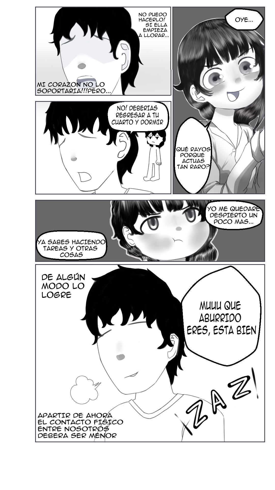 Comic Porno [MichiManga] Estrechando Lazos - Jugando Con Su Cuerpo Mientras Duerme (Comic Porn) (#7)