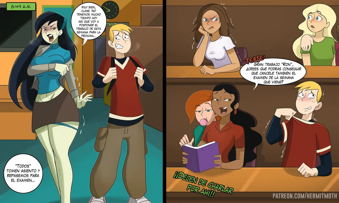 Comic Porno Shego Is Late To Class - Hermit Moth (#4)