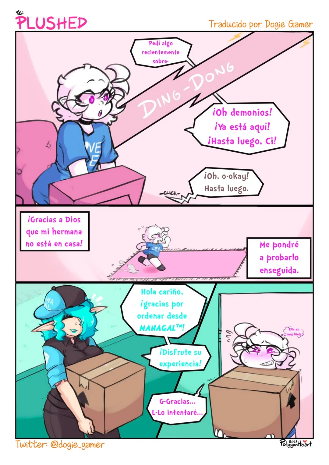 Comic Porno TC: Plushed - PolygonHeart (#4)