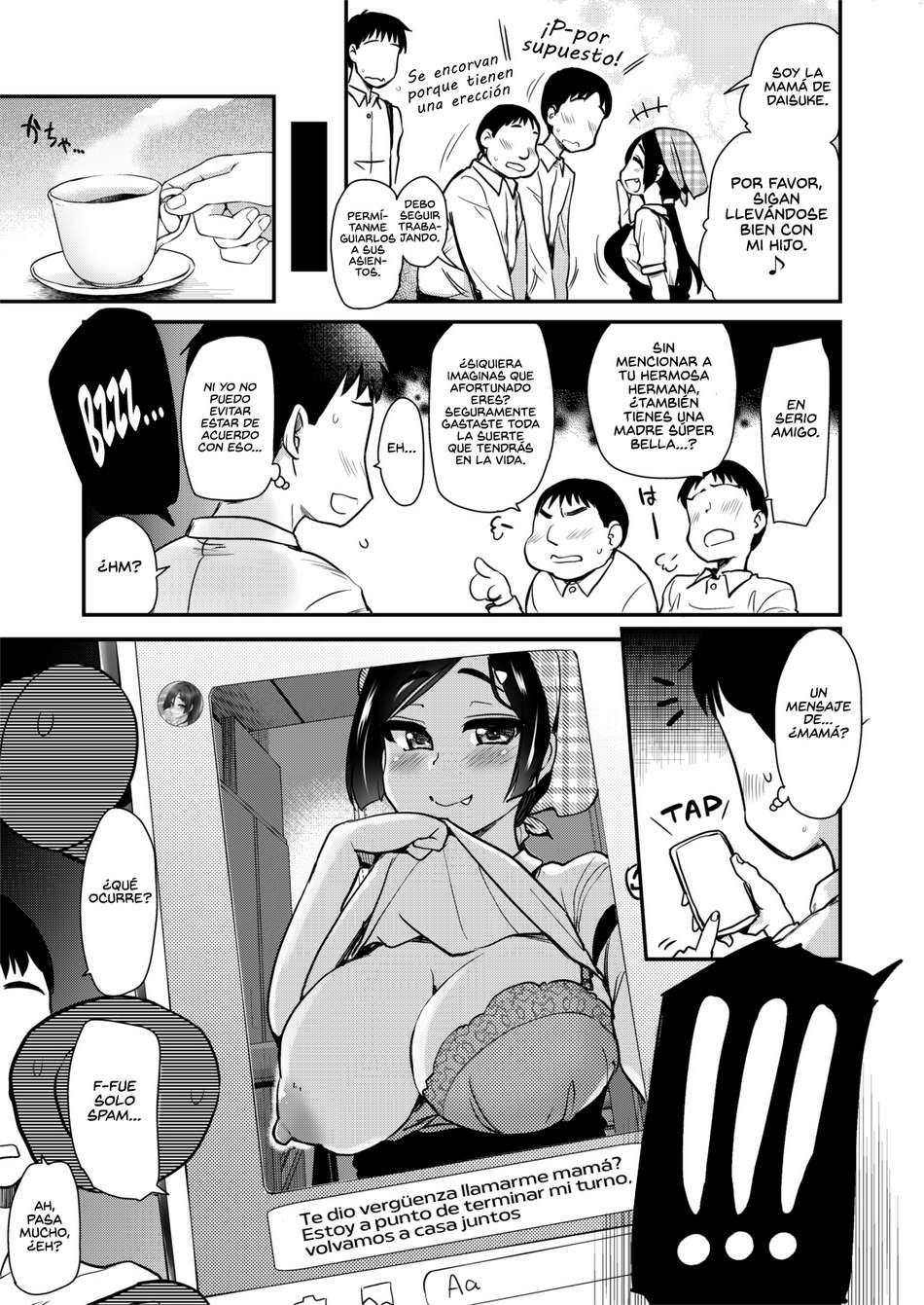 Comic Porno [Hijiri Tsukasa] Mi Madre Y Mi Hermana Tan Eroticas Que Mis Amigos Me Envidian, Ellas Intentan Seducirme Sin Importar Donde Esten (#7)