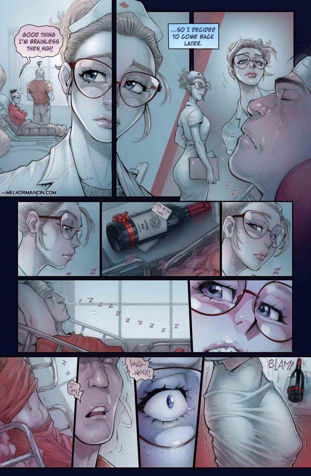Comic Porno Nurse Morgan - Melkor Mancin (#5)
